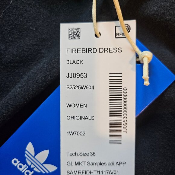 Adidas Women's Firebird Tracksuit Dress - Size S - Picture 7 of 8
